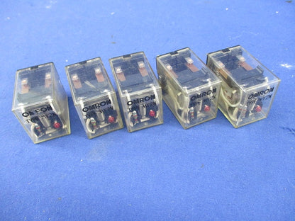 ミニパワーリレー 24VDC(5個入)(キズ・汚れ有) MY2N