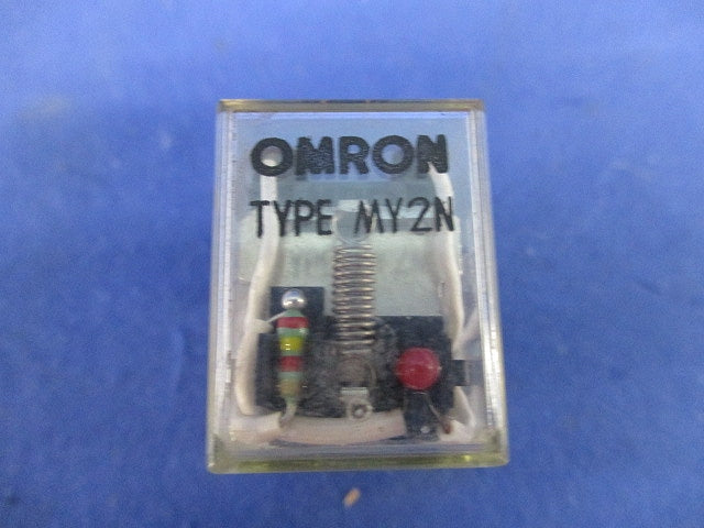 ミニパワーリレー 24VDC(5個入)(キズ・汚れ有) MY2N