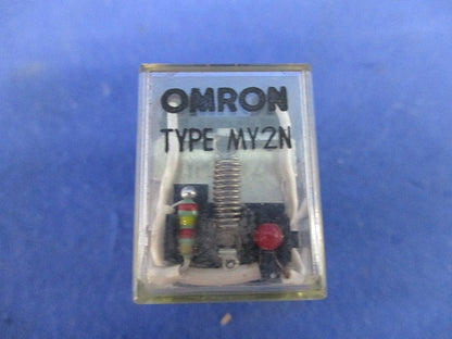 ミニパワーリレー 24VDC(5個入)(キズ・汚れ有) MY2N