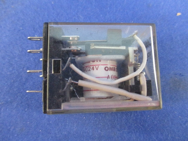 ミニパワーリレー 24VDC(5個入)(キズ・汚れ有) MY2N