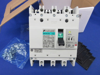 配線用漏電遮断器3P125A EW125JAG