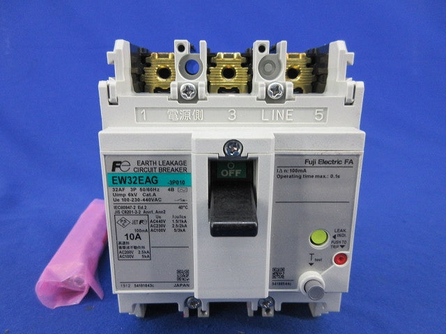 サーキットブレーカ3P10A EW32EAG-3P010