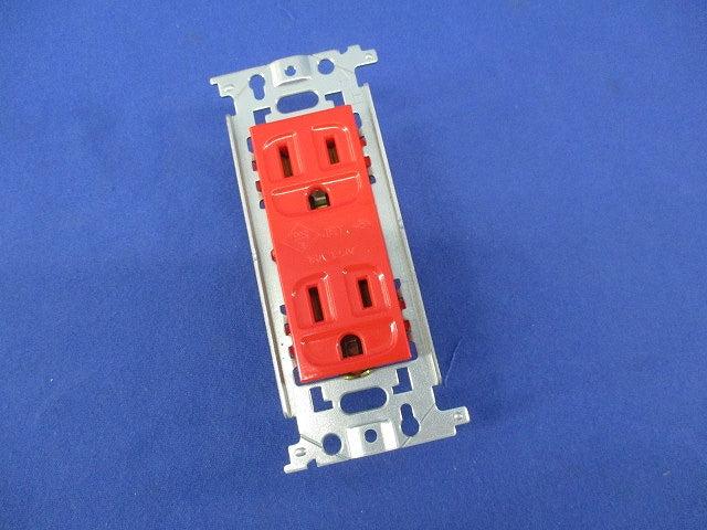 埋込アース付ダブルコンセント WN1518