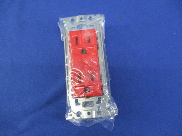 埋込アース付ダブルコンセント WN1518