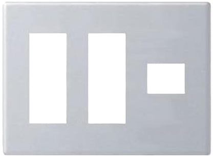 新金属コンセントプレート 2型 7コ用 WTF9207