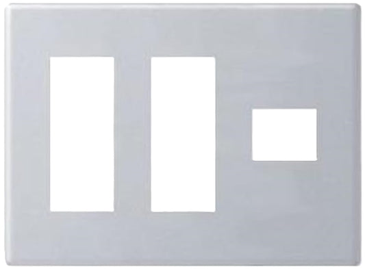 新金属コンセントプレート 2型 7コ用 WTF9207