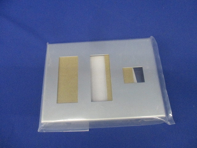 新金属コンセントプレート 2型 7コ用 WTF9207