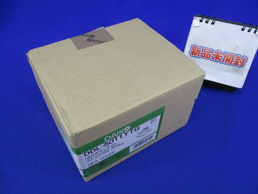 LEDダウンライト□100(電球色)(新品未開梱) DDL-5011YTG