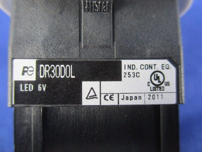 LED表示灯 ドーム形(ホワイト) DR30D0L-S3W