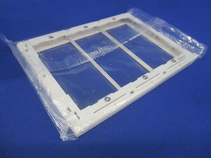 スイッチプレート3連用(4枚入)(ホワイト) WTX8103