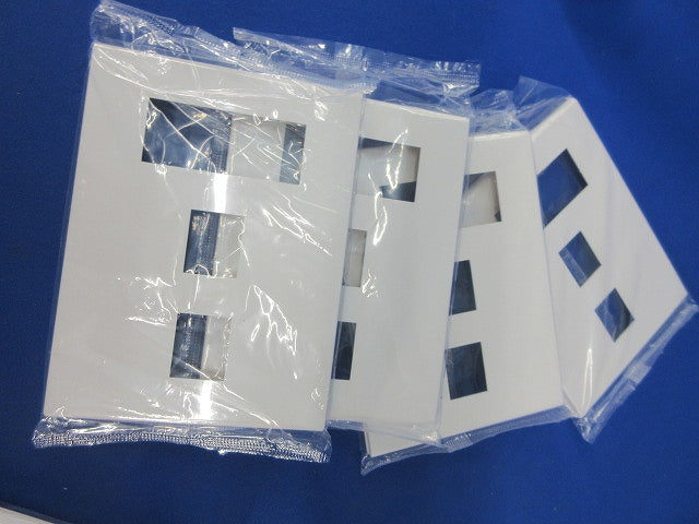 コンセントプレートセット(混在8枚入)(ホワイト) WTF8075W他