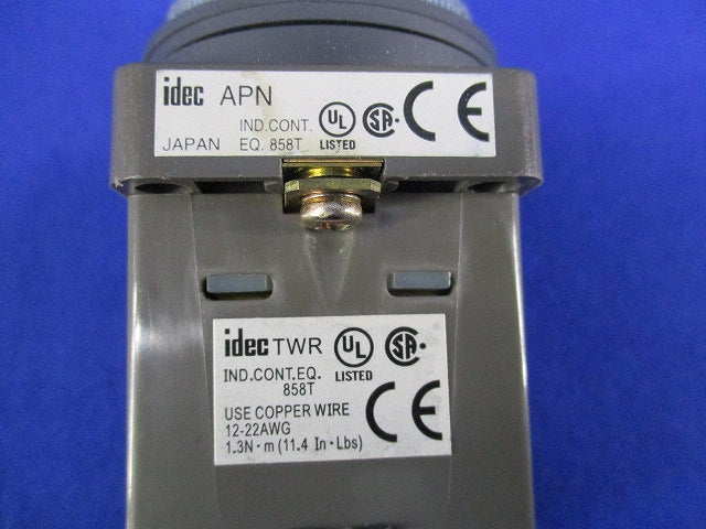 照光パイロットライトAC100 APN116DNA