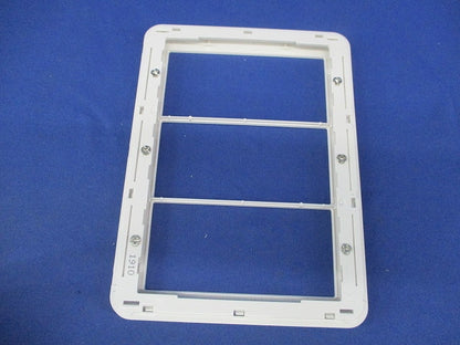 スイッチプレート3連用(8枚入)(ホワイト)(袋破れ有) WTC7103