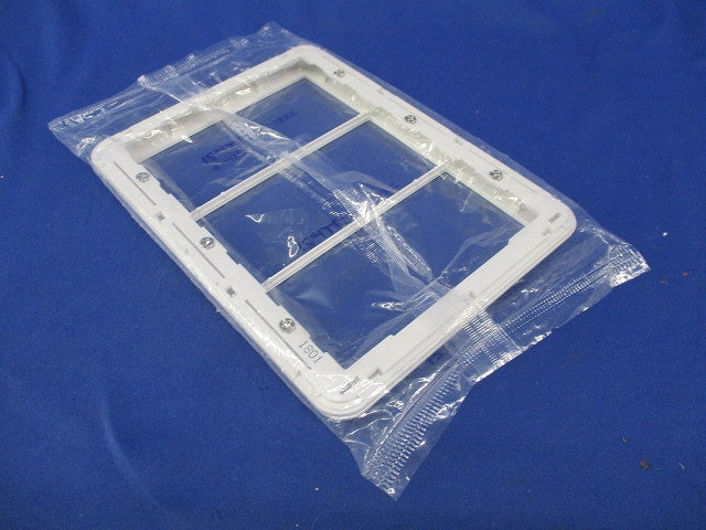 スイッチプレート3連用(10枚入)(ホワイト)(新品未開封) WTC7103