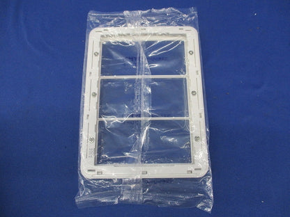 スイッチプレート3連用(10枚入)(ホワイト)(新品未開封) WTC7103