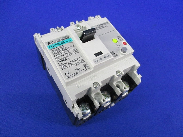電動機保護用漏電遮断器3P100A EW100EAM-3P100