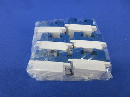 埋込テレホンモジュラジャック6極2心(6個入)(ホワイト) WNT15629W