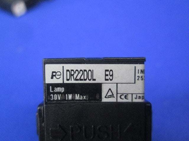 φ22コマンドスイッチ表示灯セット(混在4個入)(ホワイト) DR22DOL-E9他