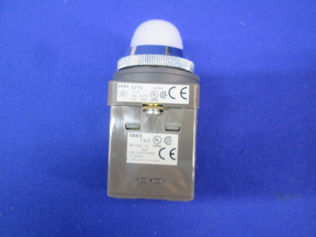 φ30丸形パイロットランプ(ホワイト) APN+TWR
