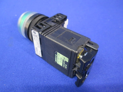 照光押ボタンスイッチ・トランスユニットセット(1組入)(緑) AR22G4L+AR9T511-H