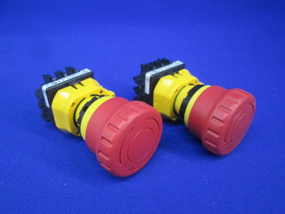 非常停止用押ボタンスイッチ(2個入 XW1E-BV