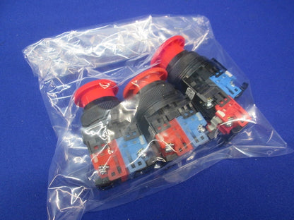 φ30非常停止押ボタンスイッチセット(混在3個入) AR30V0L他