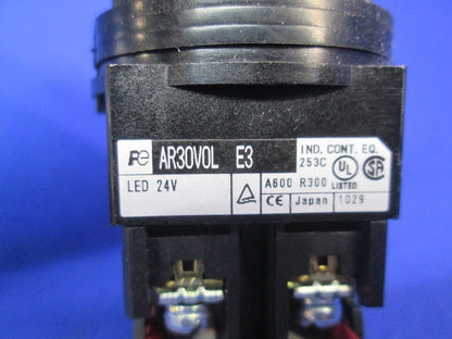 φ30非常停止押ボタンスイッチセット(混在3個入) AR30V0L他