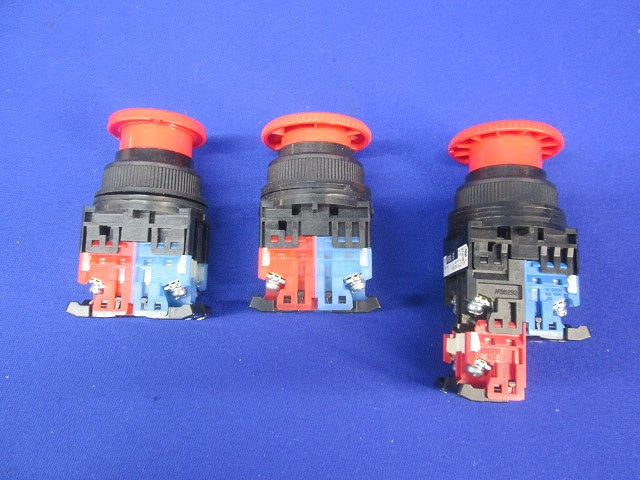 φ30非常停止押ボタンスイッチセット(混在3個入) AR30V0L他