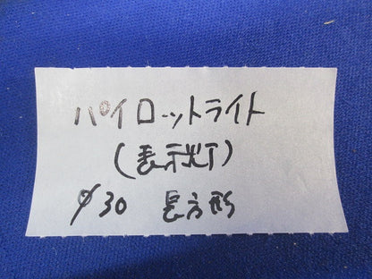 φ30パイロットライトセット(長角形)(混在3個入)(キズ有) 型番不明