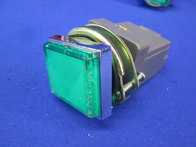 φ30パイロットライトセット(長角形)(混在3個入)(キズ有) 型番不明