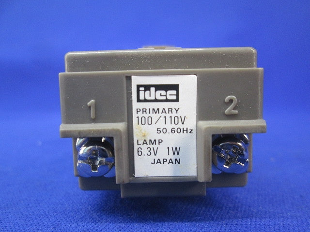 φ30照光押ボタンスイッチ(橙) 型番不明