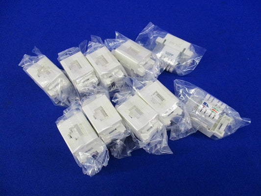 LAN用モジュラーコンセント(10個入)(ニューホワイト) NDG8058