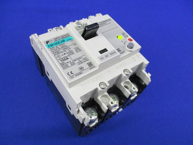 電動機保護用漏電遮断器3P100A EW100EAM-3P100
