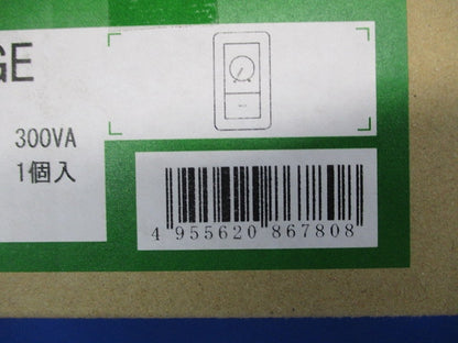 LED専用調光器 逆位相タイプ 300VA用 ホワイト DP-37154GE