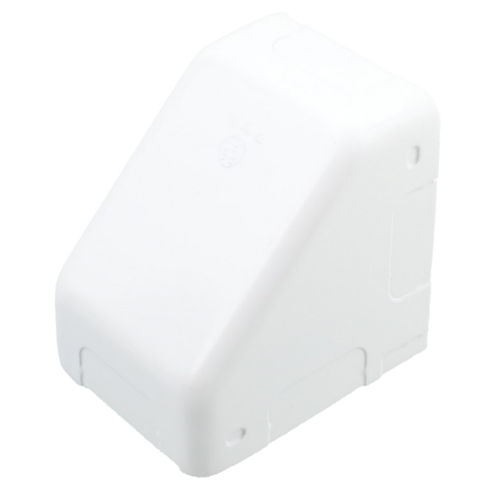 コーナーボックス A型 ホワイト 《メタルエフモール 付属品》 4個入 A1082-04