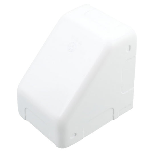 コーナーボックス A型 ホワイト 《メタルエフモール 付属品》 4個入 A1082-04