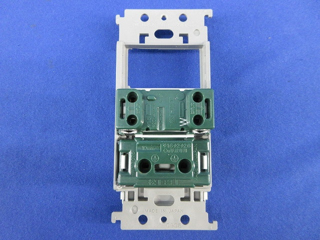 埋込スイッチスペースコンセント(ホワイト) WTF10315