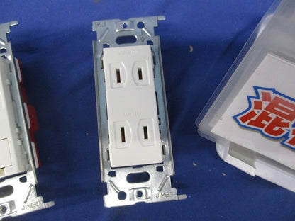 コンセントセット(混在8個入)(ピュアホワイト) JEC-BN-ITGE他