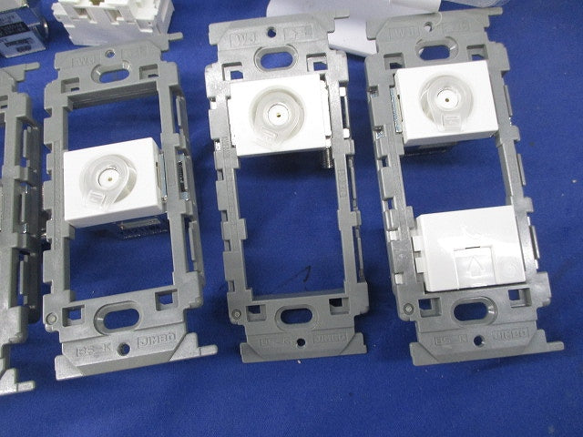 マルチメディアコンセントセット(混在7セット入) AV-U2S7L他