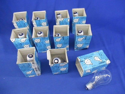 クリヤーランプE26(11個入)(傷・汚れ有) L100V100W
