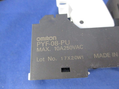 プッシュインPlus端子台ソケット(3個入) PYF-08-PU