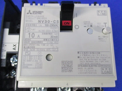 漏電遮断器3P10A NV30-CS