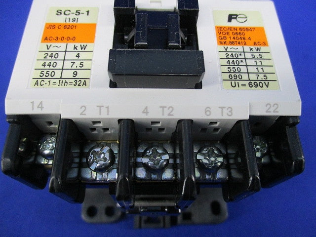 電磁接触器100V SC-5-1