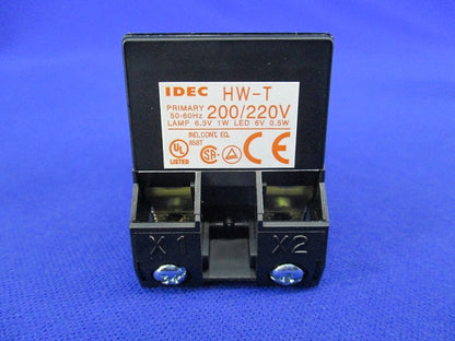 φ25パイロットライト 丸形 LED照光 APS126DNW