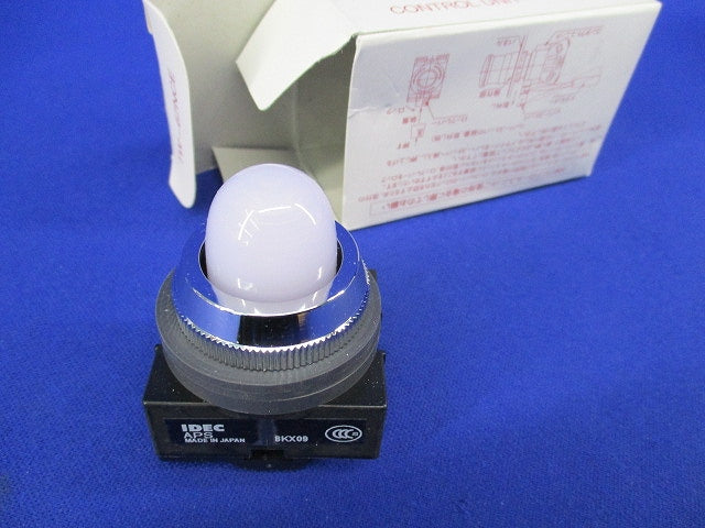 φ25パイロットライト 丸形 LED照光 APS166DNW