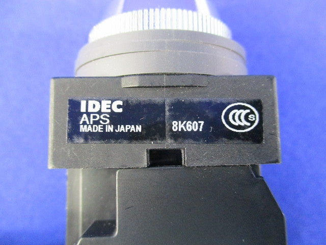 φ25パイロットライト 丸形 LED照光(アンバー) APS126DNA