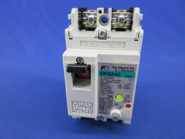 一般配線用漏電遮断器2P5A EW32AAG-2P005