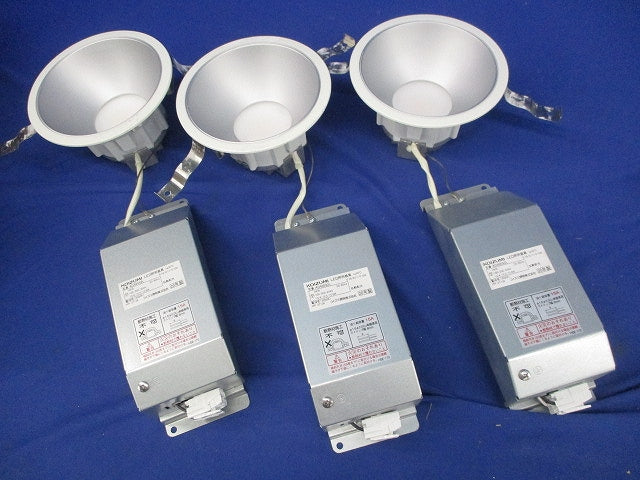 LEDダウンライトφ125(電球色)(3個入)(キズ・汚れ有) AD49592L