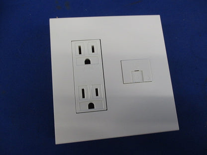 マルチメディアコンセントセット(ピュアホワイト) JEC-BN-55GK他