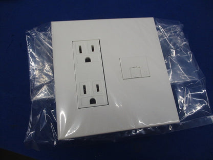 マルチメディアコンセントセット(ピュアホワイト) JEC-BN-55GK他